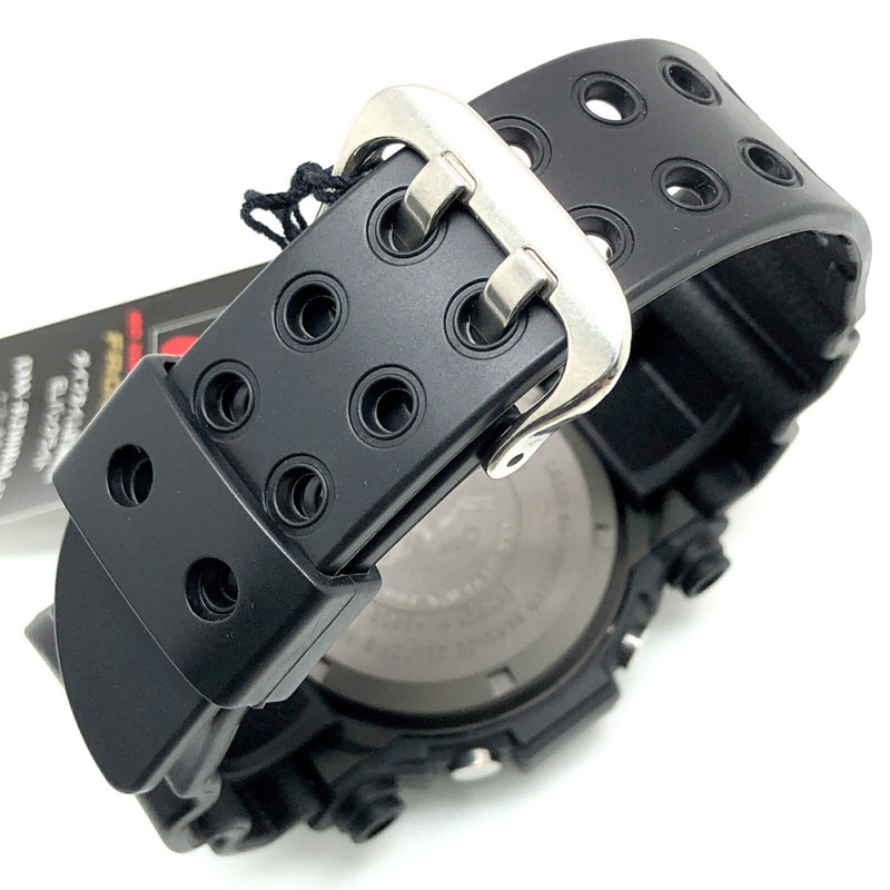 G-SHOCK CASIO DW-8200BM-1T FROGMAN MEN IN BLACK 2 MIB2 黑色鏡面鈦金屬錶殼入門級蛙式 EL 手錶（1998 年 11 月發售）- 三國丘店 IT8TMH20BTYC-6