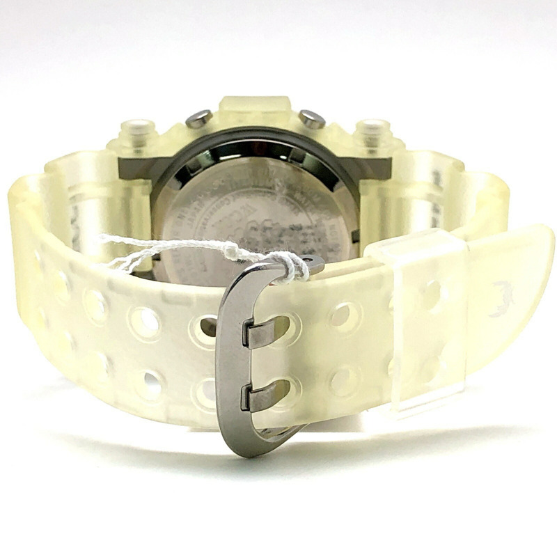 G-SHOCK CASIO DW-8201WC-8T FROGMAN WCCS 鈦金屬腕錶,白色鏤空,黑色錶殼,Triple Manta EL,世界珊瑚礁保護協會,1998 年 6 月發售,三國丘店,IT2ETIJ6VP2G-5