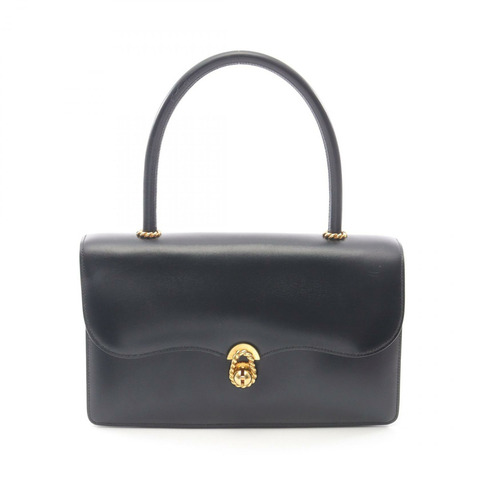 HERMES Escal 手提包 B Box 小牛皮 Noir 黑色 二手 女士 GHW