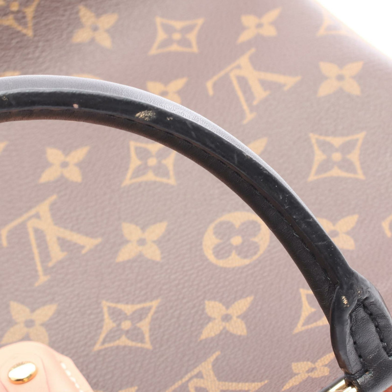 LOUIS VUITTON Millefeuille 單肩包 M44255 Monogram 帆布 棕色 二手-5