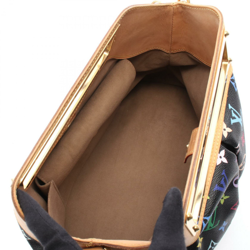 LOUIS VUITTON Judy GM 鏈條單肩包 M40254 Monogram Multicolore Noir LV-2