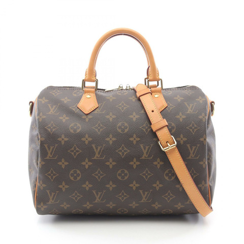 LOUIS VUITTON Speedy bandouliere 30 單肩包 手提包 M41112 Monogram 帆布 二手