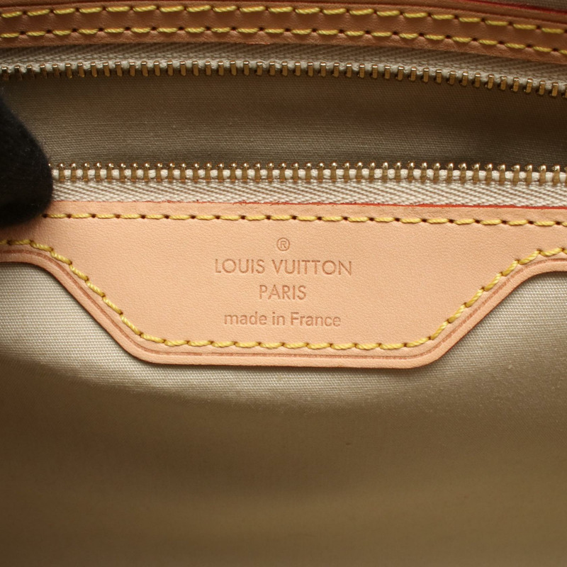 LOUIS VUITTON Blair MM 單肩包 手提包 M91456 皮革 米色 二手 女士 LV-3