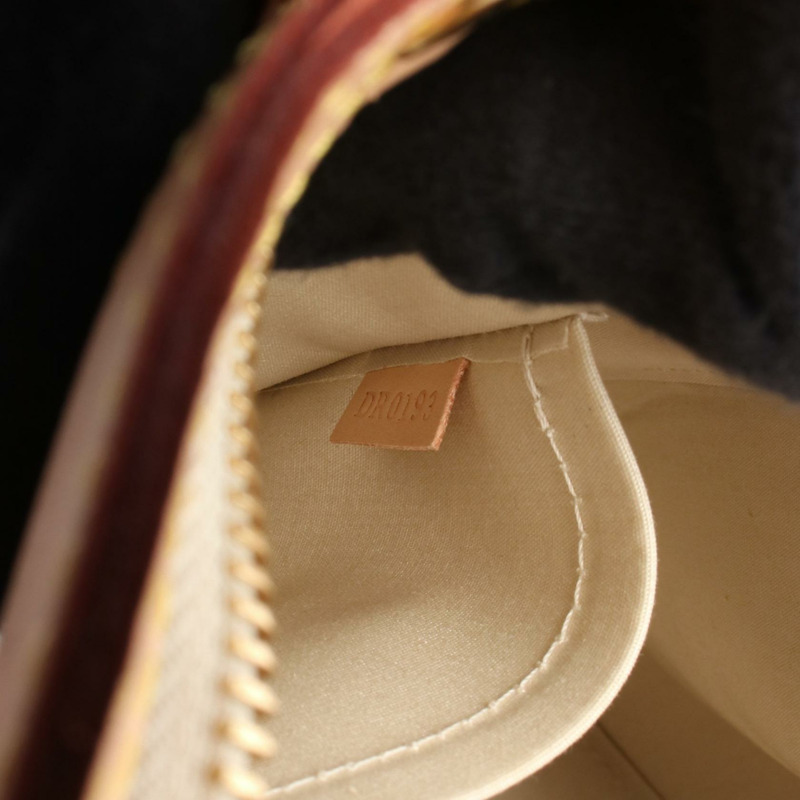LOUIS VUITTON Blair MM 單肩包 手提包 M91456 皮革 米色 二手 女士 LV-4
