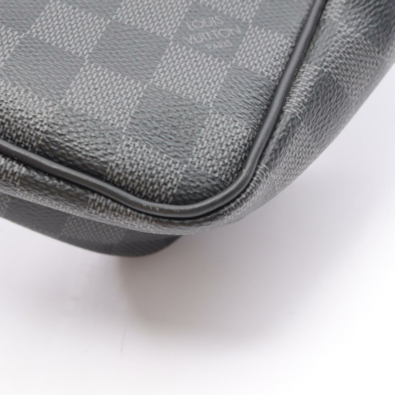 LOUIS VUITTON Icare NM 公事包單肩包 N40007 Damier 石墨帆布 二手-7