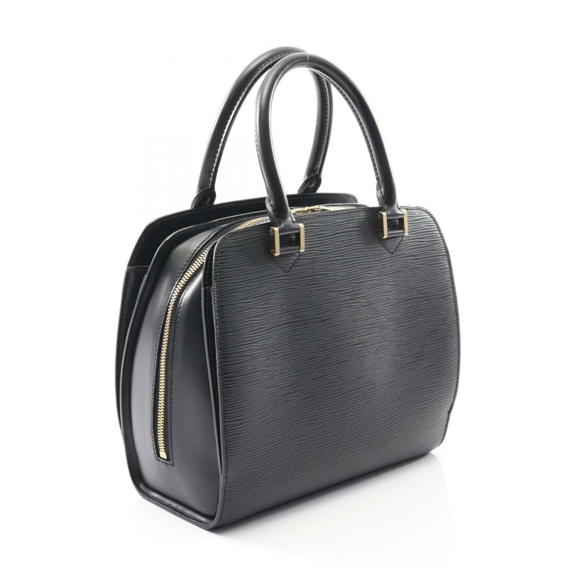 LOUIS VUITTON Pont Neuf 托特包 手提包 M52052 Epi 皮革 黑色 Noir 二手 女士 LV-1