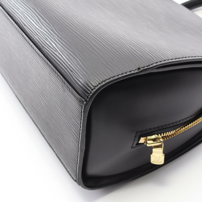 LOUIS VUITTON Pont Neuf 托特包 手提包 M52052 Epi 皮革 黑色 Noir 二手 女士 LV-6