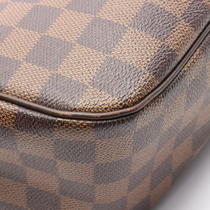 LOUIS VUITTON Parioli PM 單肩托特包 N51123 Damier 帆布 棕色 二手 女款-7