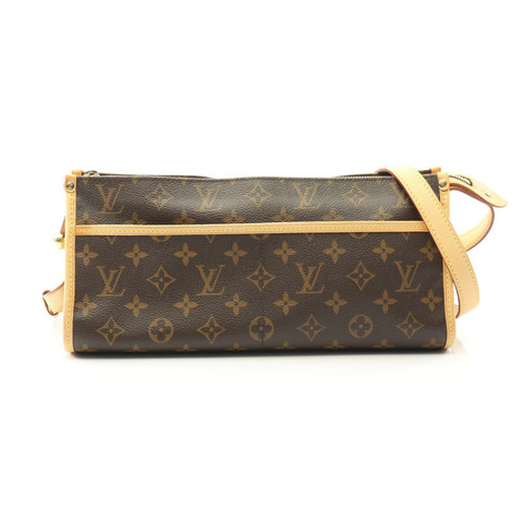 LOUIS VUITTON Popincourt 長單肩斜背包 M40008 Monogram 帆布 二手