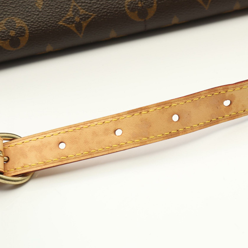 LOUIS VUITTON Popincourt 長單肩斜背包 M40008 Monogram 帆布 二手-10