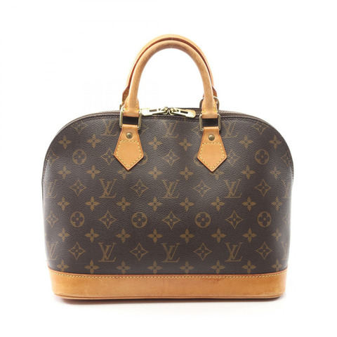 LOUIS VUITTON Alma PM 托特包 手提包 M51130 Monogram 帆布 棕色 二手 女士 LV
