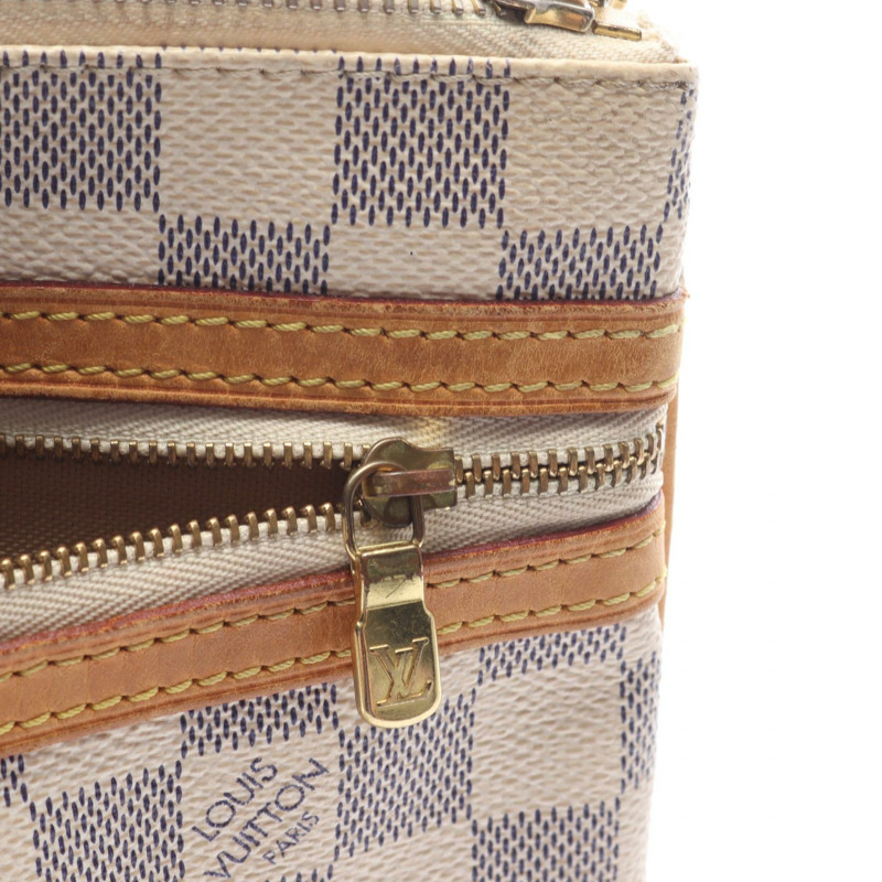路易威登 Pochette Bosphore 單肩斜挎包 N51112 Damier Azur 二手-9