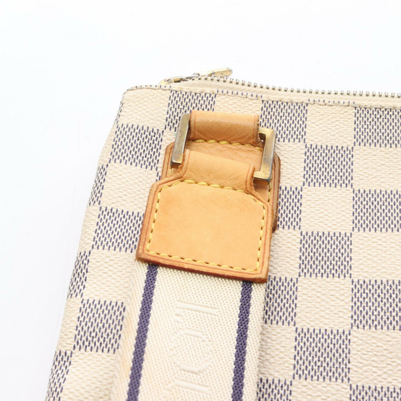 路易威登 Pochette Bosphore 單肩斜挎包 N51112 Damier Azur 二手-13