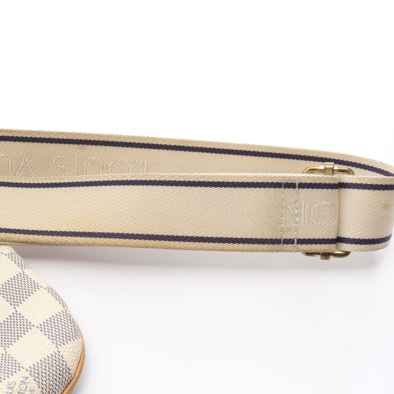路易威登 Pochette Bosphore 單肩斜挎包 N51112 Damier Azur 二手-14