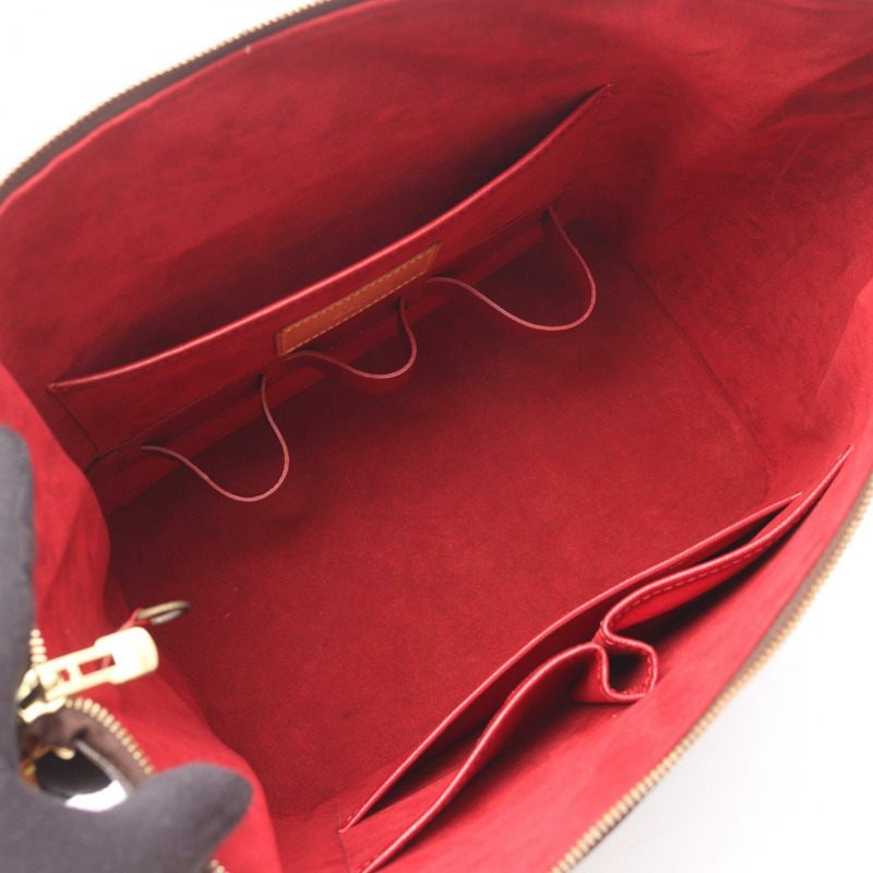 LOUIS VUITTON Amfar 三星單肩托特包 M47275 字母組合 二手 LV-2