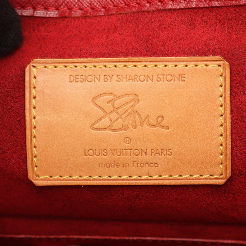 LOUIS VUITTON Amfar 三星單肩托特包 M47275 字母組合 二手 LV-3