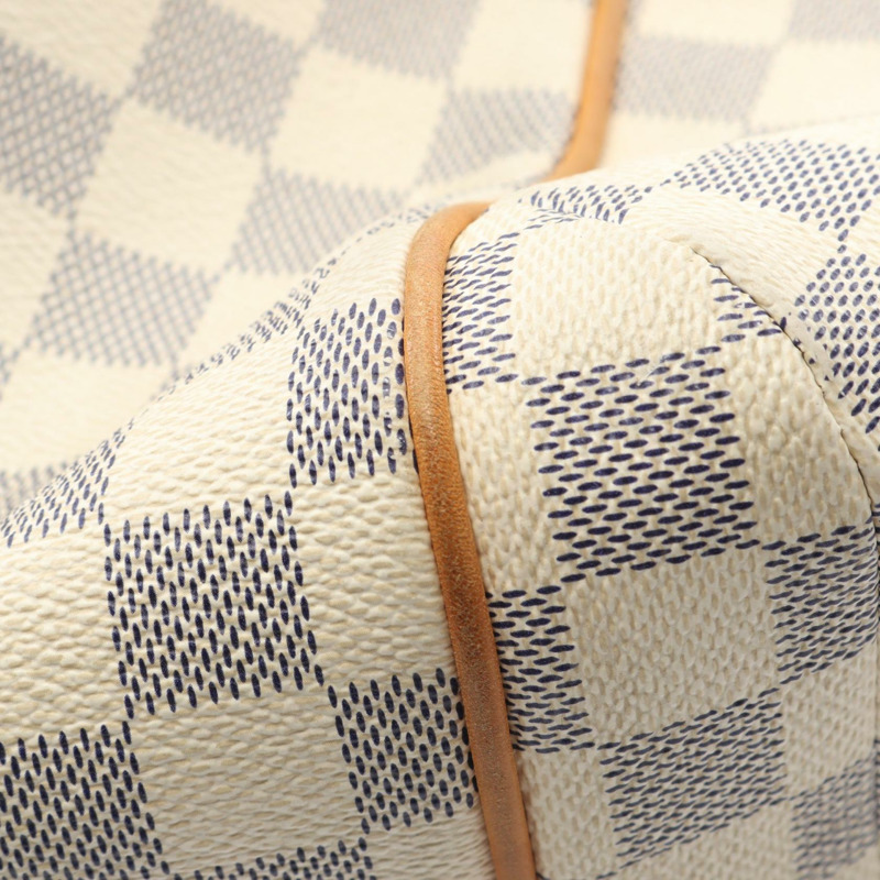 LOUIS VUITTON Totally PM 單肩托特包 N51261 Damier Azur 帆布 二手 女士-8