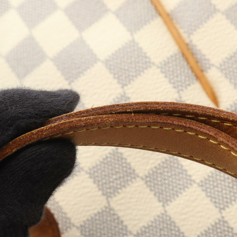 LOUIS VUITTON Totally PM 單肩托特包 N51261 Damier Azur 帆布 二手 女士-11
