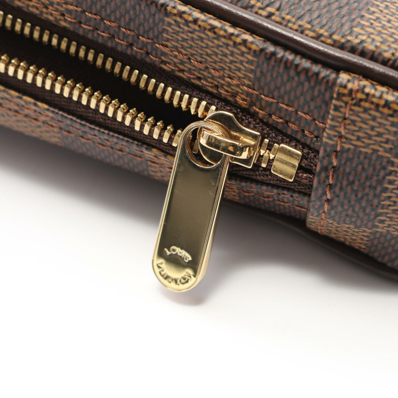 LOUIS VUITTON Etui Okapi GM 單肩包袋 N61737 Damier 棕色 二手 女士 LV-5