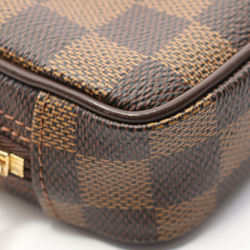LOUIS VUITTON Etui Okapi GM 單肩包袋 N61737 Damier 棕色 二手 女士 LV-6