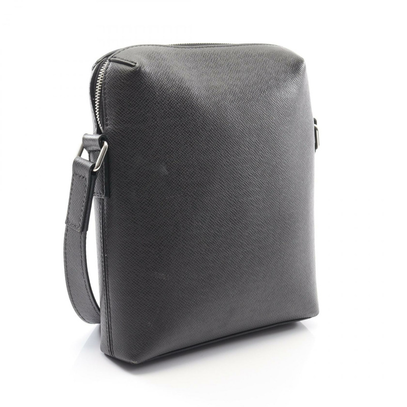 LOUIS VUITTON Pochette Grigori 單肩斜背包 M30505 Taiga 灰色 二手 LV-1