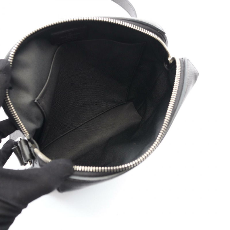 LOUIS VUITTON Pochette Grigori 單肩斜背包 M30505 Taiga 灰色 二手 LV-2