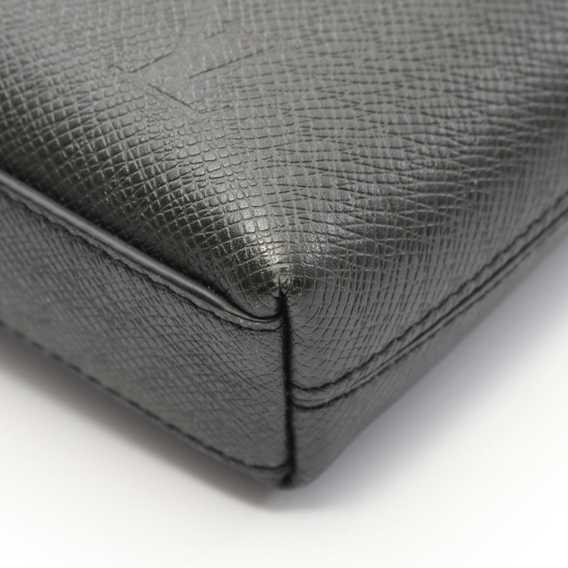 LOUIS VUITTON Pochette Grigori 單肩斜背包 M30505 Taiga 灰色 二手 LV-5