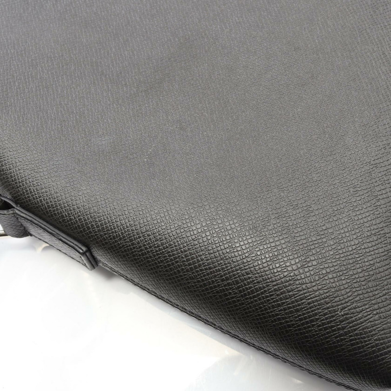LOUIS VUITTON Pochette Grigori 單肩斜背包 M30505 Taiga 灰色 二手 LV-9