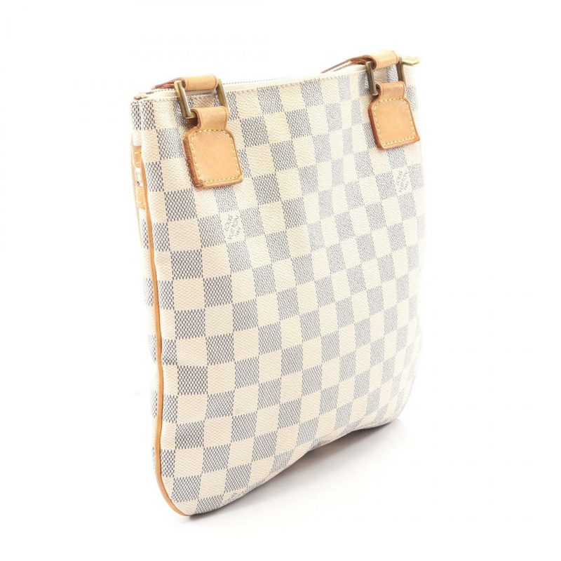 路易威登 Pochette Bosphore 單肩斜挎包 N51112 Damier Azur 二手-1