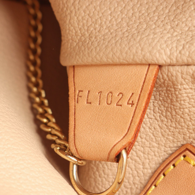 LOUIS VUITTON 水桶包 PM 單肩托特包 M42238 Monogram 帆布 棕色 二手 LV-4