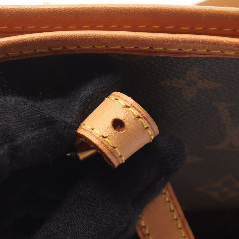 LOUIS VUITTON 水桶包 PM 單肩托特包 M42238 Monogram 帆布 棕色 二手 LV-7