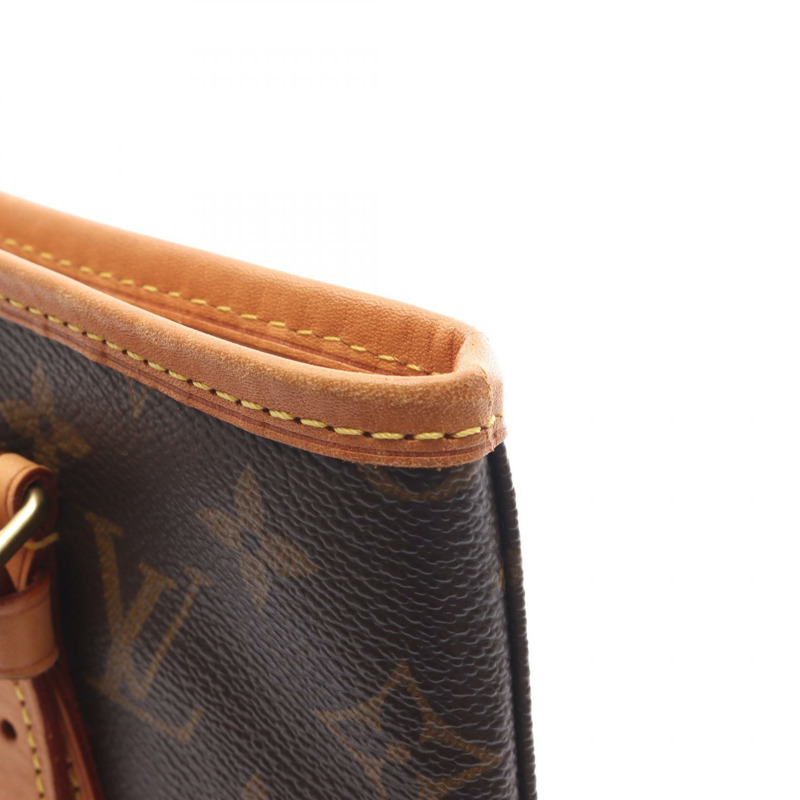 LOUIS VUITTON 水桶包 PM 單肩托特包 M42238 Monogram 帆布 棕色 二手 LV-8