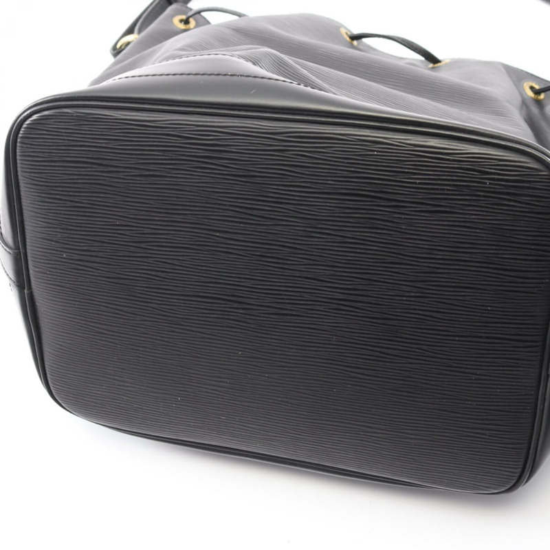 LOUIS VUITTON Noe 單肩包 M59002 Epi 皮革 黑色 Noir 二手 女士 LV-6
