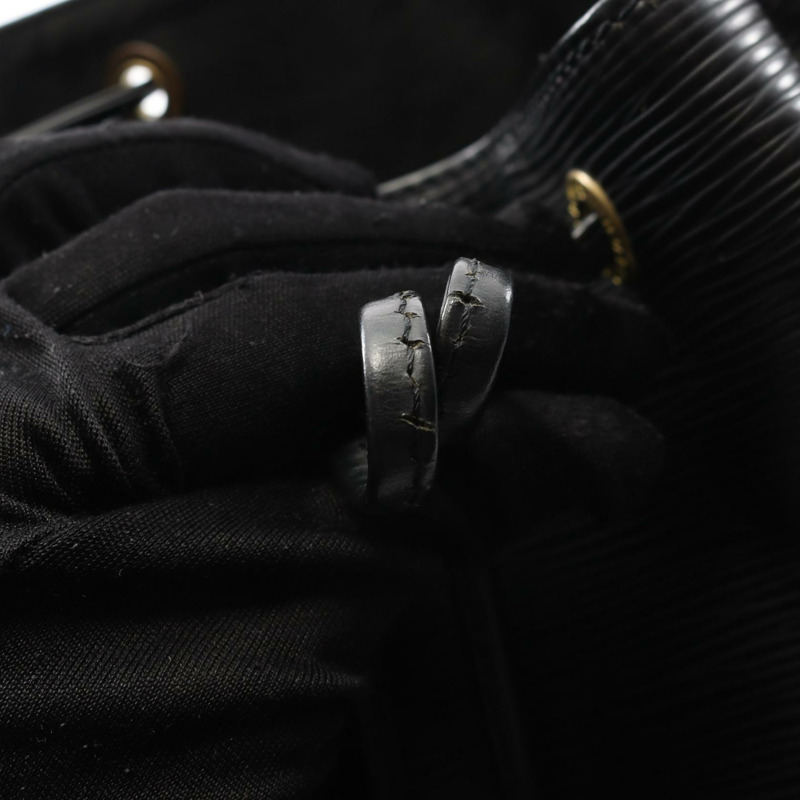 LOUIS VUITTON Noe 單肩包 M59002 Epi 皮革 黑色 Noir 二手 女士 LV-8