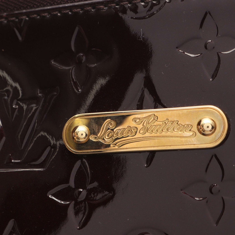 LOUIS VUITTON Bellevue PM 托特包 手提包 M93585 Vernis 紫色 Amarrant 二手女款-12