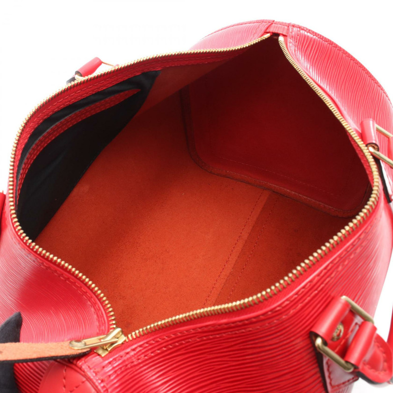 LOUIS VUITTON Speedy 35 手提包 M42997 Epi 皮革卡斯蒂利亞紅色二手女士 LV-2
