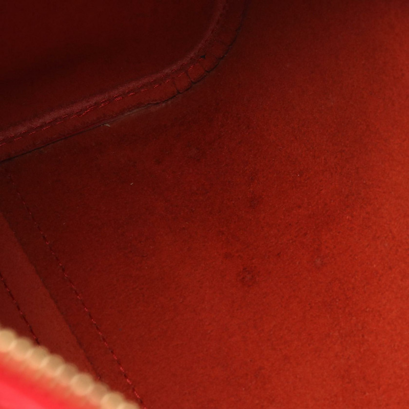 LOUIS VUITTON Speedy 35 手提包 M42997 Epi 皮革卡斯蒂利亞紅色二手女士 LV-4