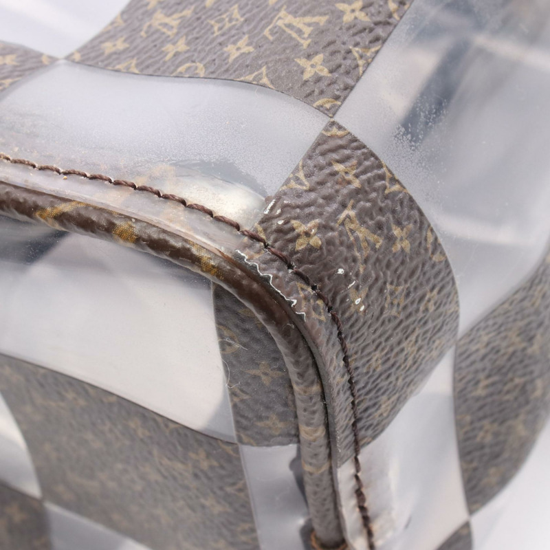 LOUIS VUITTON Keepall Bandouliere25 斜背包手提包 M20872 Monogram Chess 二手-5