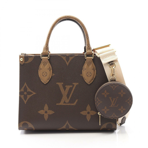 LOUIS VUITTON On the Go PM 單肩包 M46373 Monogram Giant Reverse 二手