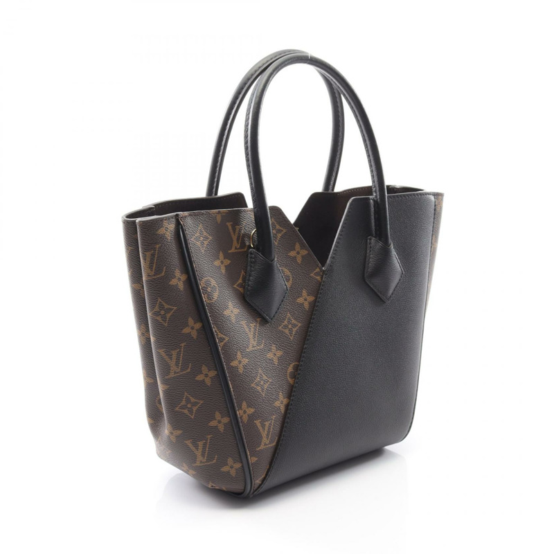 LOUIS VUITTON Kimono PM 單肩托特包 M41855 Monogram 帆布皮革 Noir LV-1