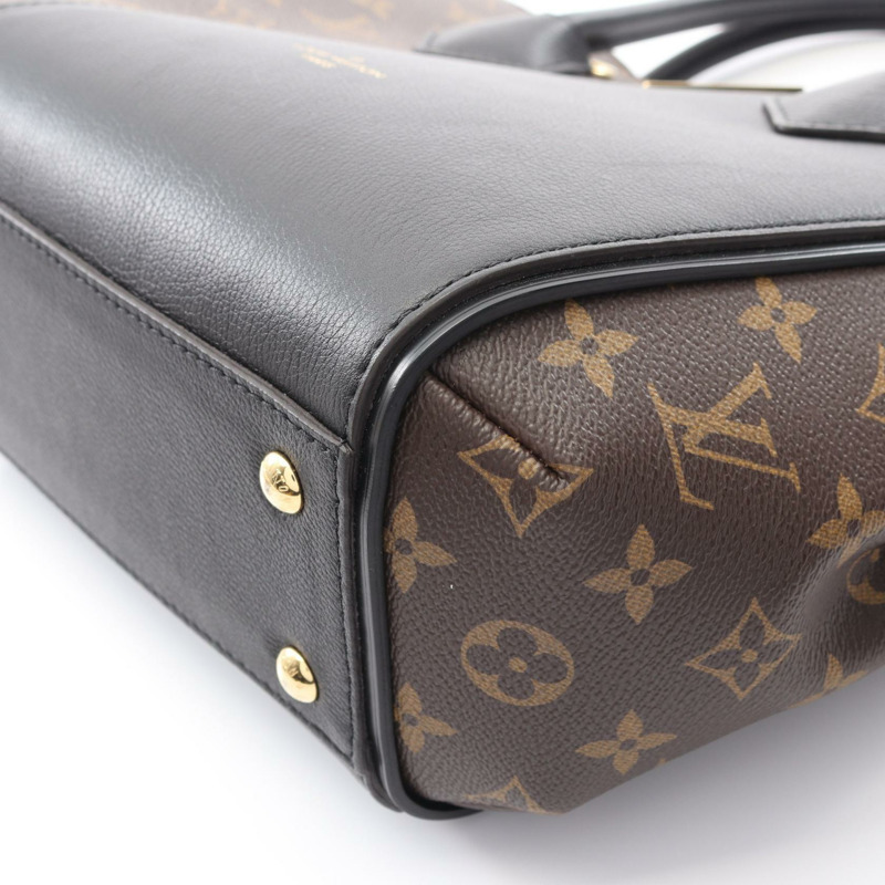 LOUIS VUITTON Kimono PM 單肩托特包 M41855 Monogram 帆布皮革 Noir LV-5