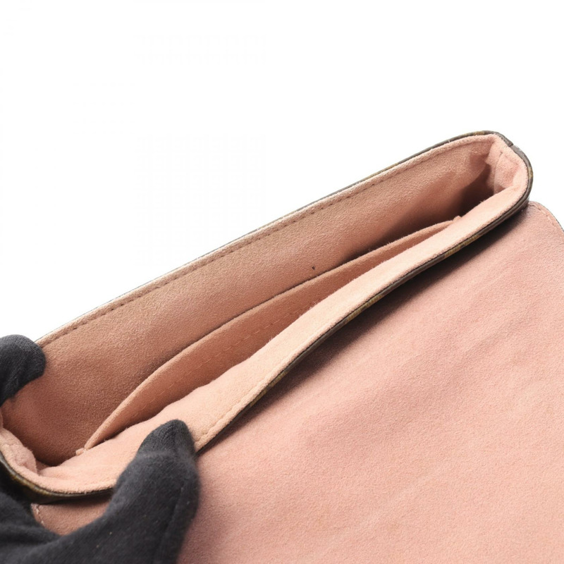 LOUIS VUITTON Locky BB 手提包 M44080 Monogram 帆布皮革棕色玫瑰貴賓犬-9