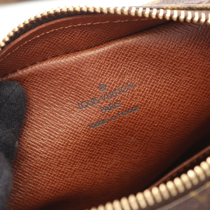 LOUIS VUITTON Amazon 單肩包 M45236 Monogram 帆布皮革棕色二手 LV-3
