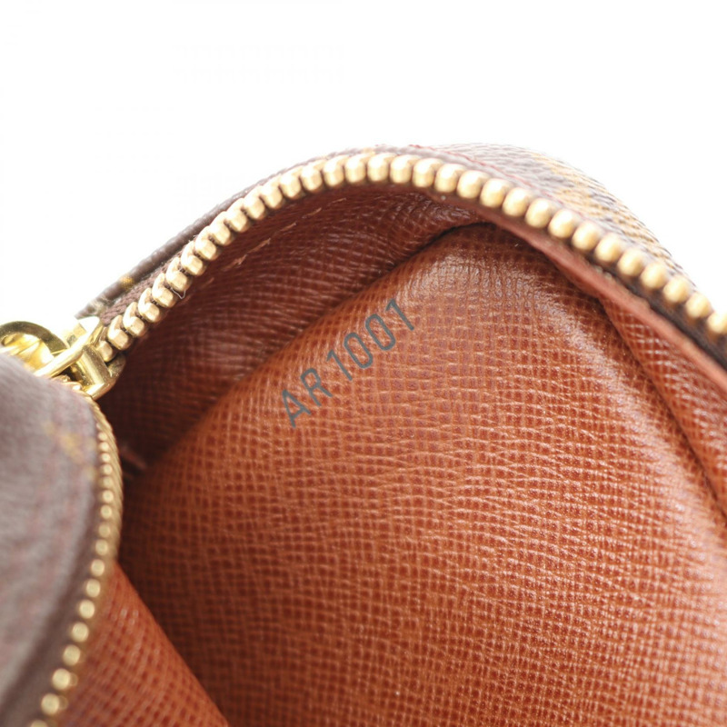 LOUIS VUITTON Amazon 單肩包 M45236 Monogram 帆布皮革棕色二手 LV-4