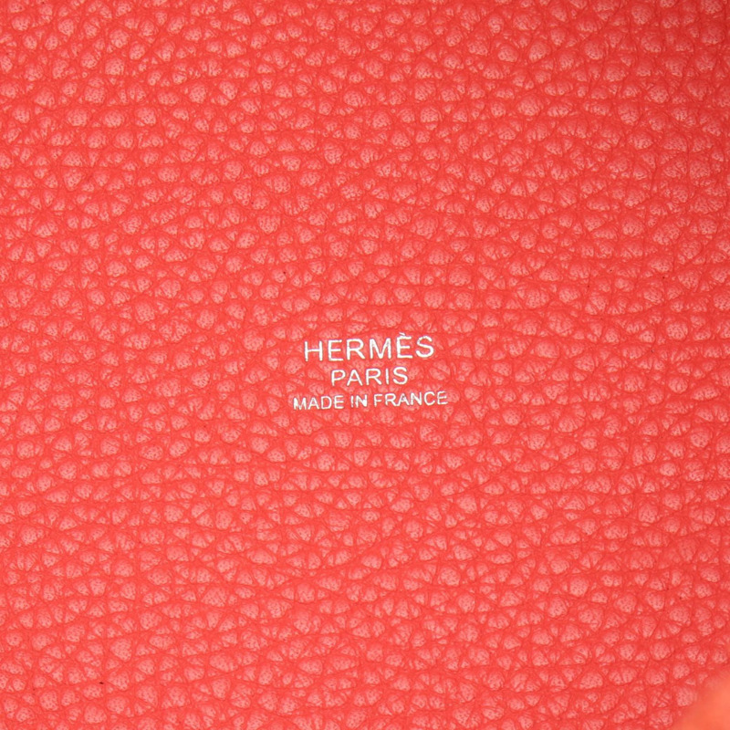 HERMES Picotin Lock PM 手提包 Clemence 皮革 Rose jaipur 二手 女款 C SHW-3