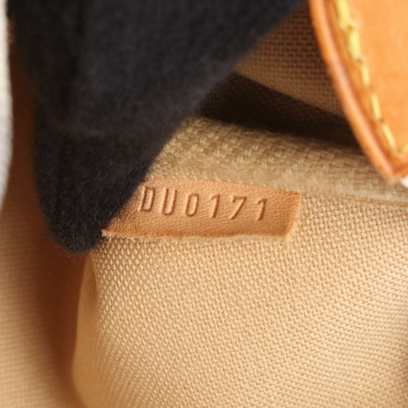 LOUIS VUITTON Eva 單肩包 手提包 N55214 Damier Azur 帆布 白色 二手 女士 LV-4