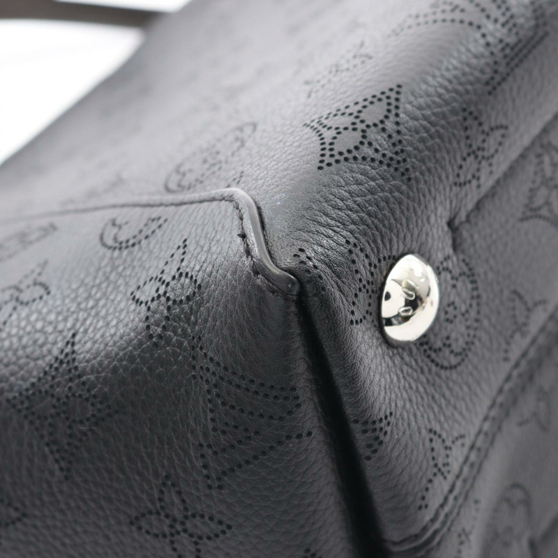 LOUIS VUITTON Hina PM 托特包肩斜背包 M54350 Mahina Noir 二手 LV-5