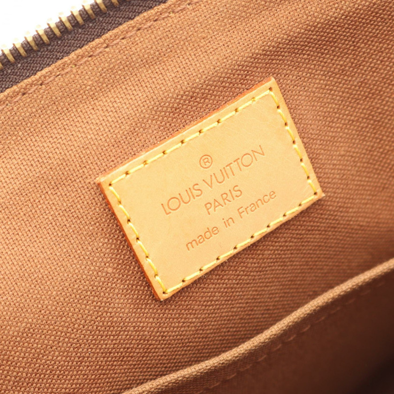 LOUIS VUITTON Popincourt Haut 單肩托特包 M40007 Monogram 帆布 二手 LV-3