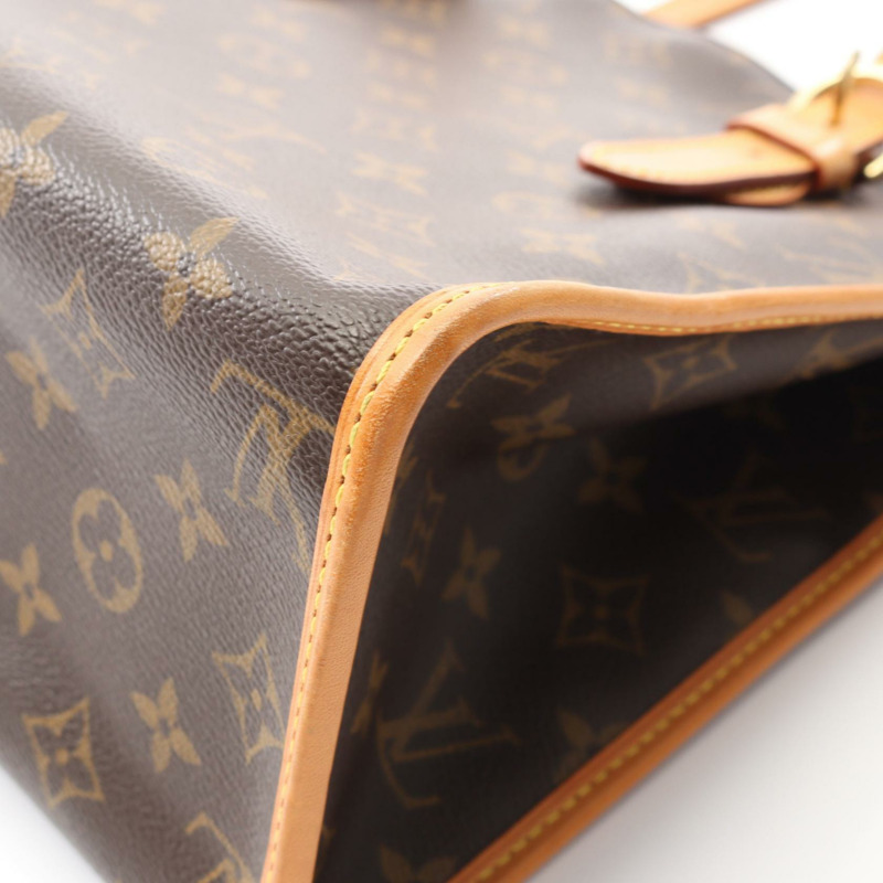 LOUIS VUITTON Popincourt Haut 單肩托特包 M40007 Monogram 帆布 二手 LV-7