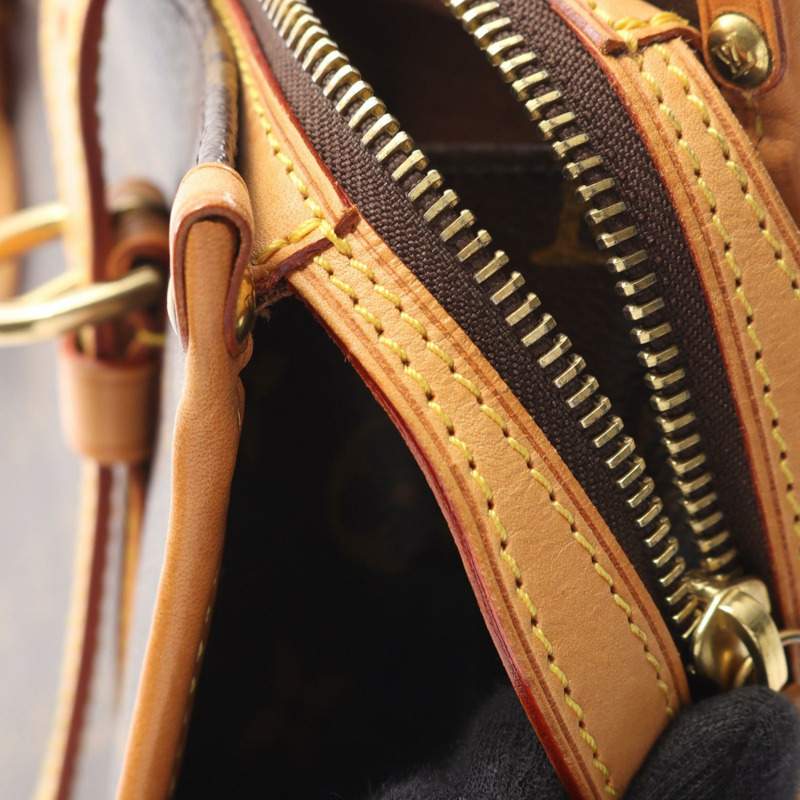 LOUIS VUITTON Popincourt Haut 單肩托特包 M40007 Monogram 帆布 二手 LV-9